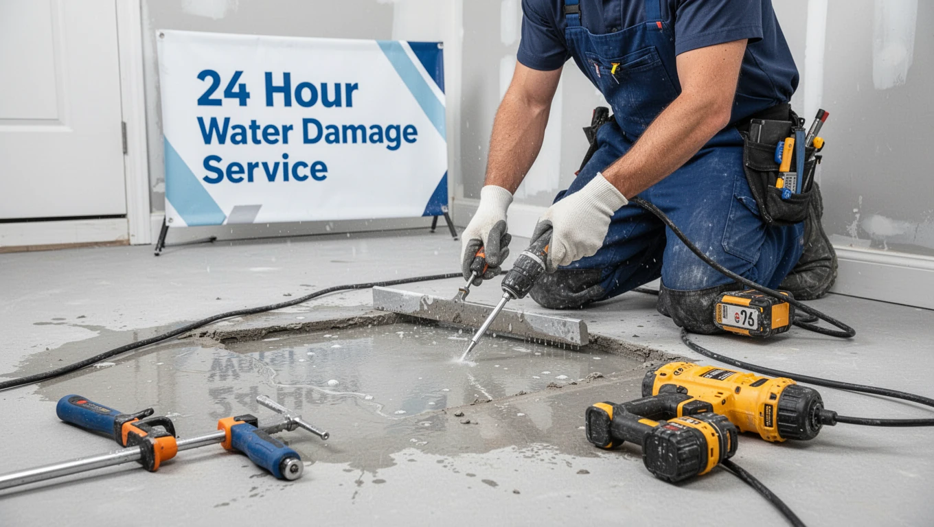 24 Hour Water Damage Service