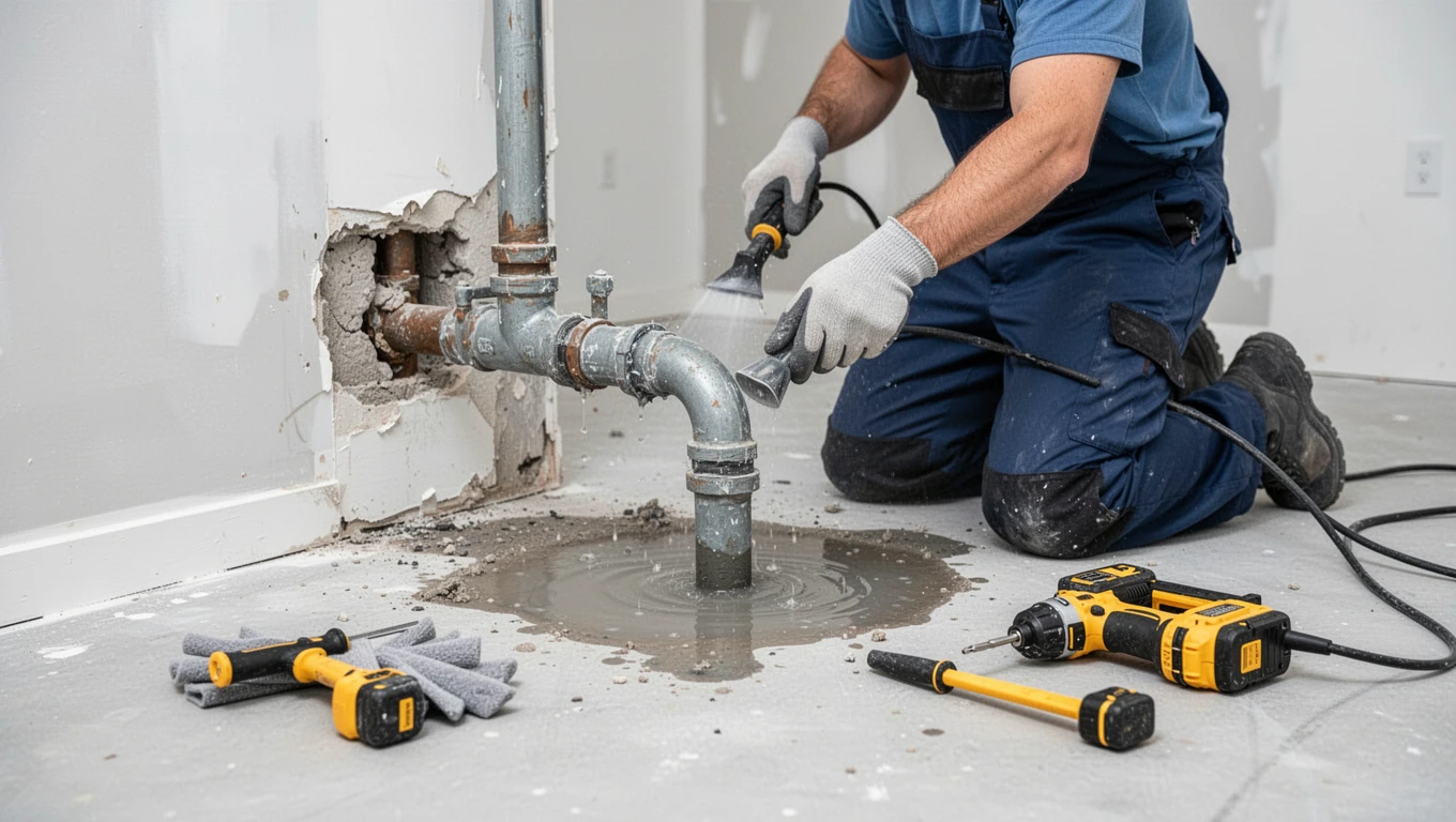 Burst Pipe Cleanup